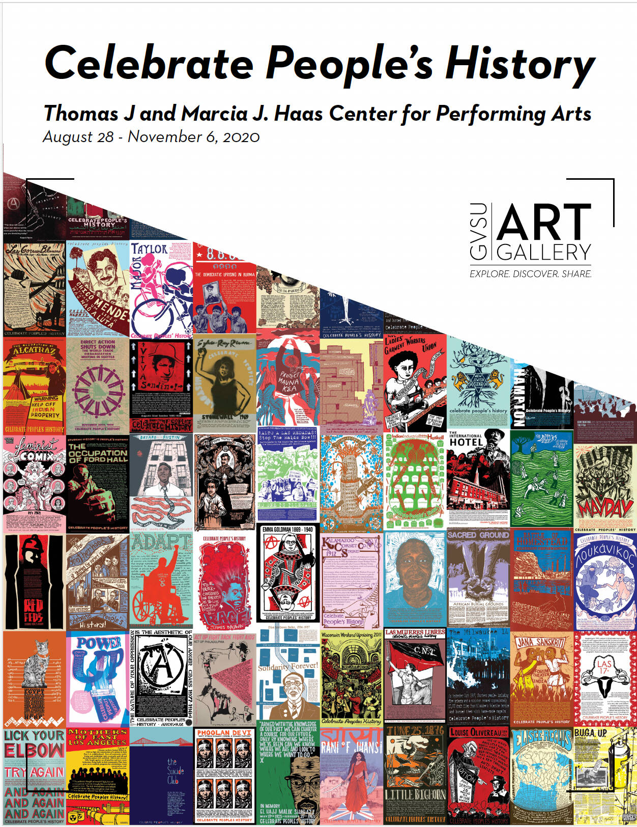 Title cover for Celebrate People's History learning guide